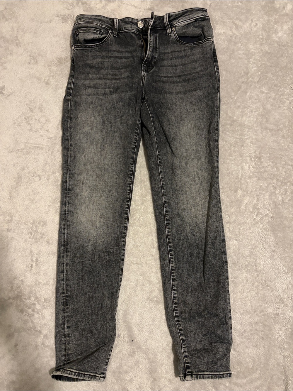 Mavi Black Wash Skinny Jeans